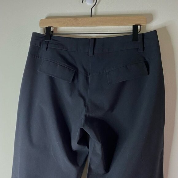 Trina Turk Black Straight Leg Dress Pants Size 4 - Picture 5 of 12